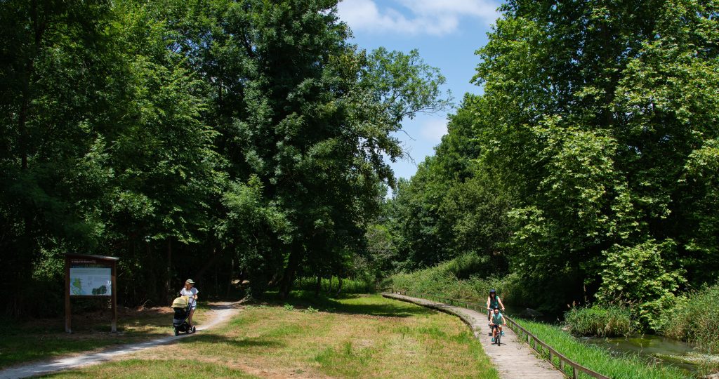 Pays de Nay - Voie Verte vélo 002 ©P.Gaillard