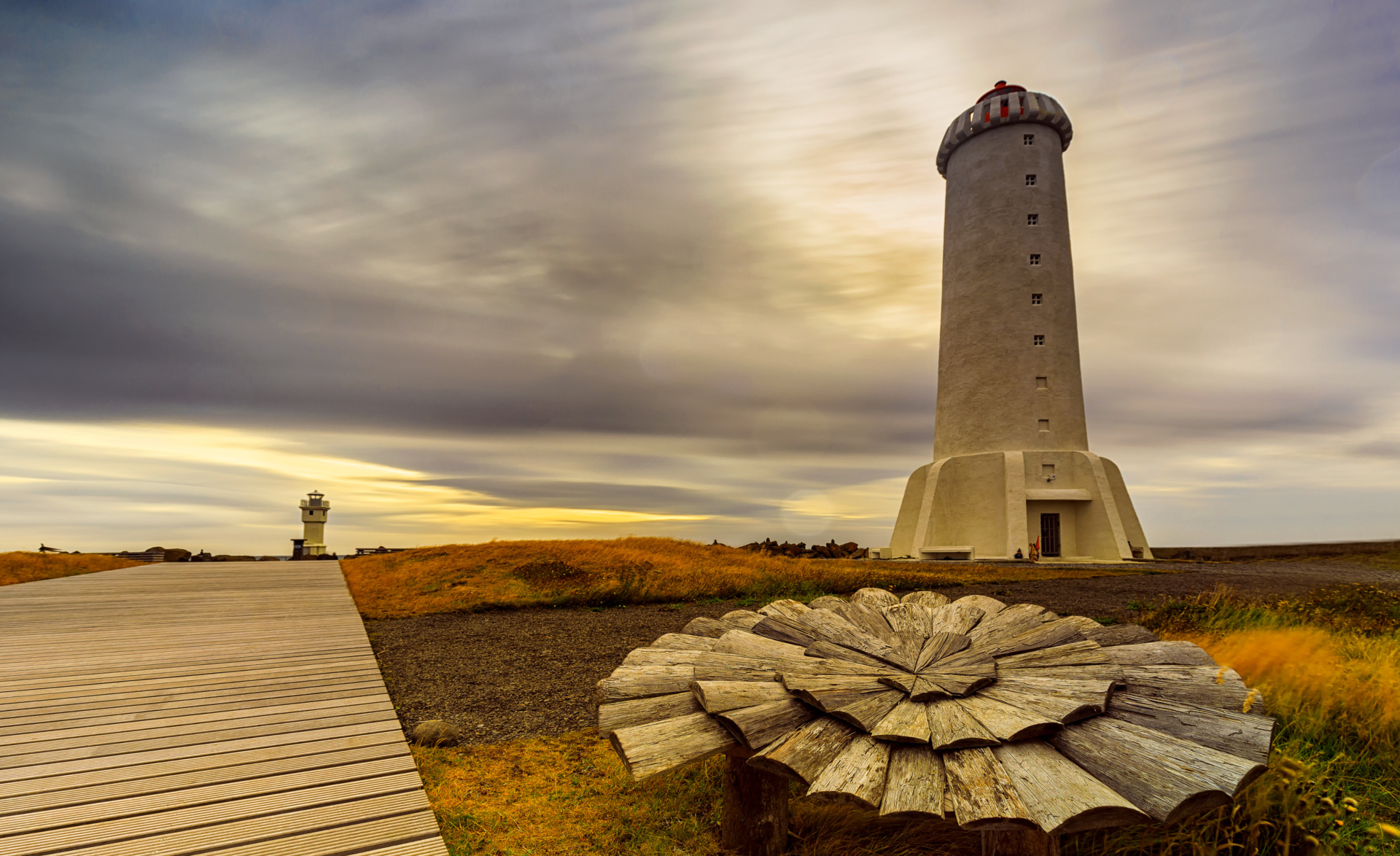 Faro de Akrane, Islandia