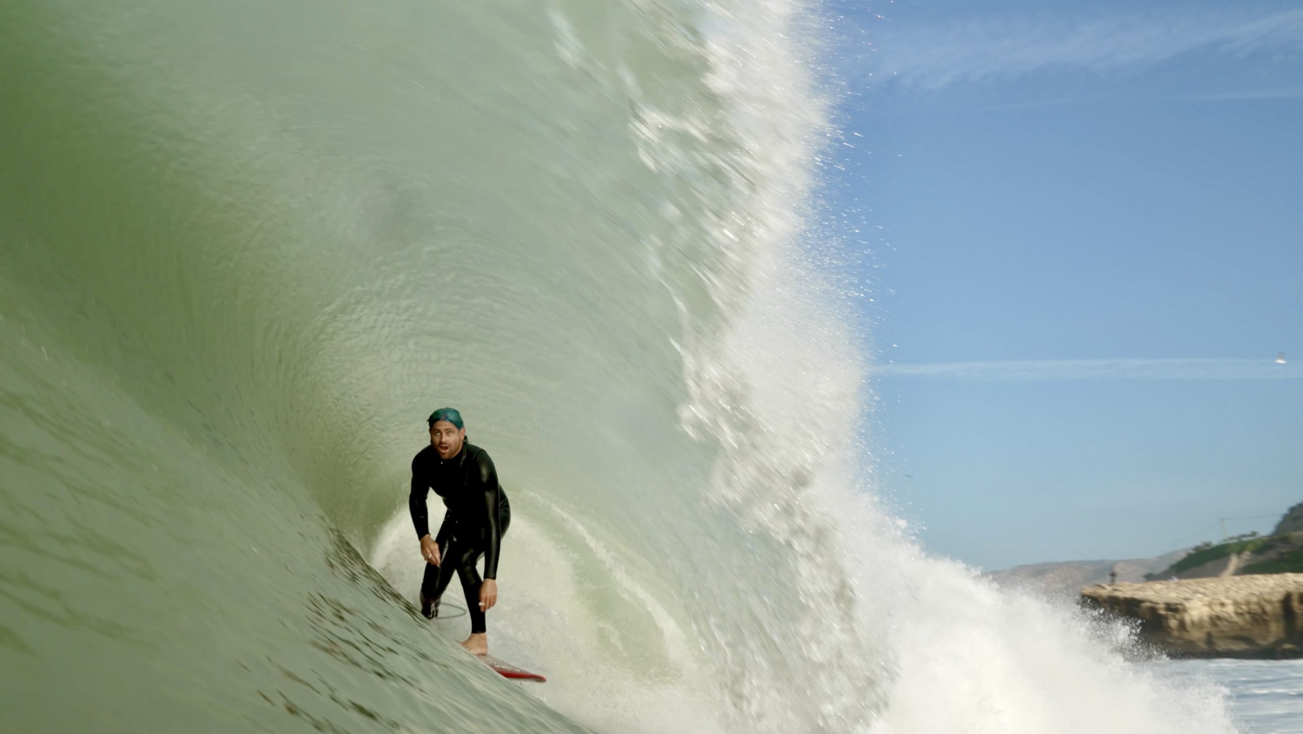 Gony Zubizarreta surfing in Morocco // Alan Van Gysen / Red Bull Content Pool // SI202310310202 // Usage for editorial use only //