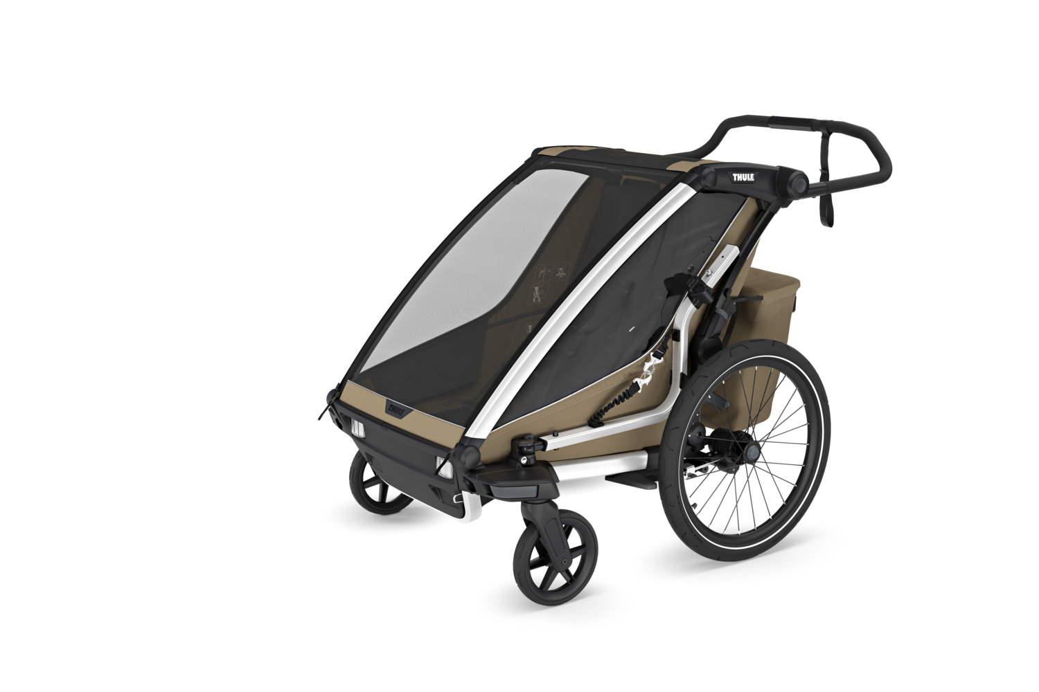 Small-Thule_Chariot_Cross2_Double_FadedKhaki_StrollingKit_installed_10201037