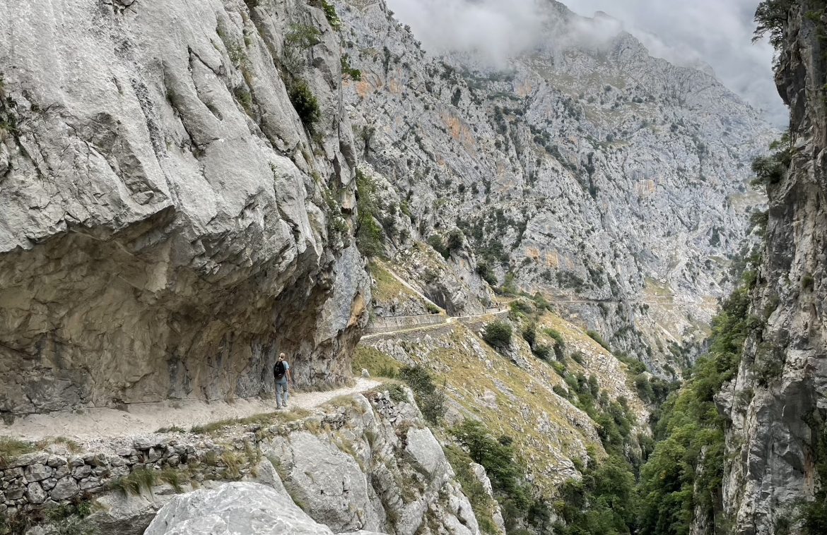 Ruta del Cares desde Caín. Las Rutas más populares de España@AlvaroPG (Wikiloc)